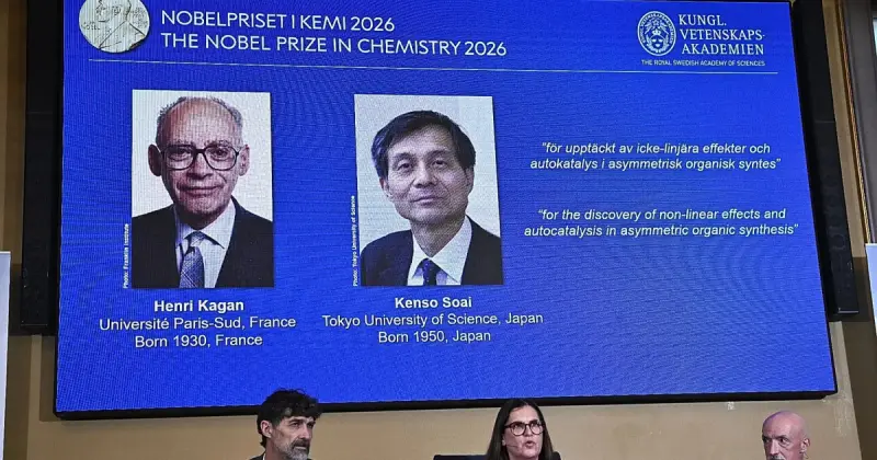  Нобель – 2026: Химия саласындағы сыйлық екі ғалымға берілді 