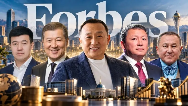 Forbes назвал самых влиятельных бизнесменов Казахстана