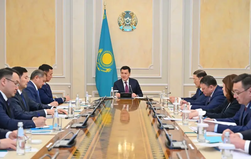 Вице-Президент Қазақстан Халық Кеңесінің алғашқы сессиясында Мемлекет басшысы айтқан бастамаларды іске асыру мәселелері бойынша кеңес өткізді