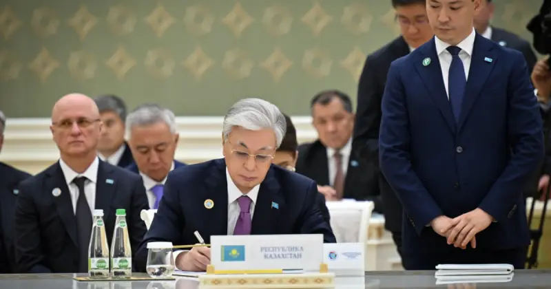   Орталық Азия мен Әзербайжан мемлекеттері басшылары Бірлескен мәлімдеме қабылдады   