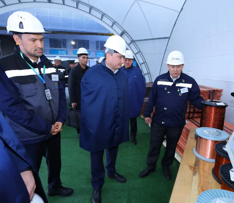 Олжас Бектенов ознакомился с развитием системообразующих предприятий города Балхаша