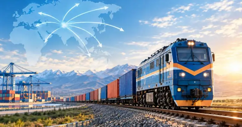   Теміржол көлігімен экспорттық тасымалдар көлемі 7,1 пайызға артты   