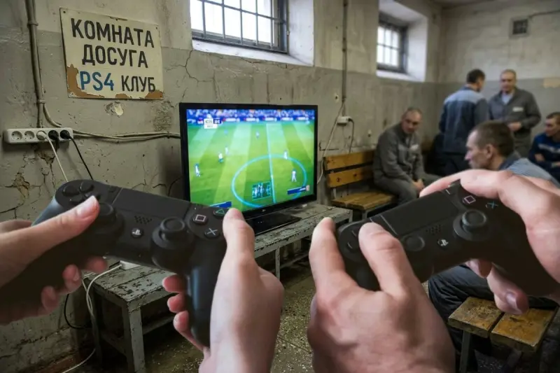 Осуждённые в Павлодаре играли на PlayStation и сидели в соцсетях