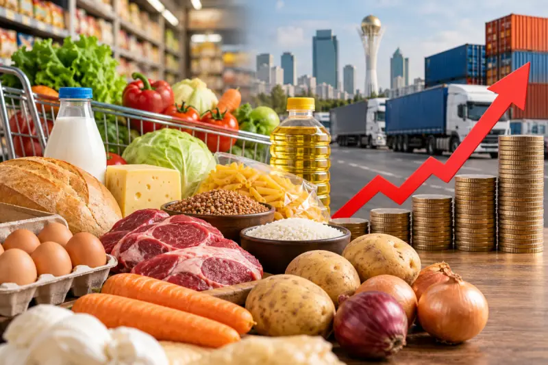 Цены на продукты в Казахстане могут снова взлететь: в Минторговли предупредили о рисках
