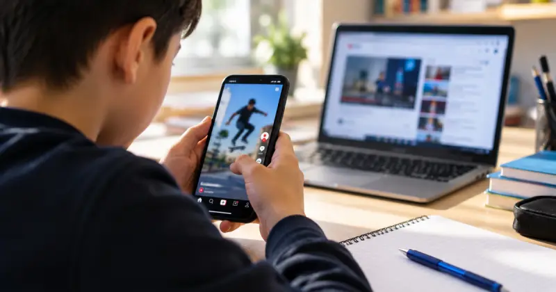   Астаналық оқушы TikTok пен YouTube-тағы видеолар баланың зейініне қалай әсер ететінін зерттеп жатыр   