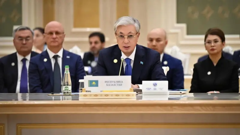 Тоқаев Каспий теңізінің аумағы 16 мың шаршы шақырымнан астам қысқарғанын мәлімдеді