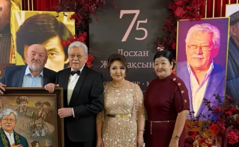 Братья Нигматулины появились на юбилее Досхана Жолжаксынова
