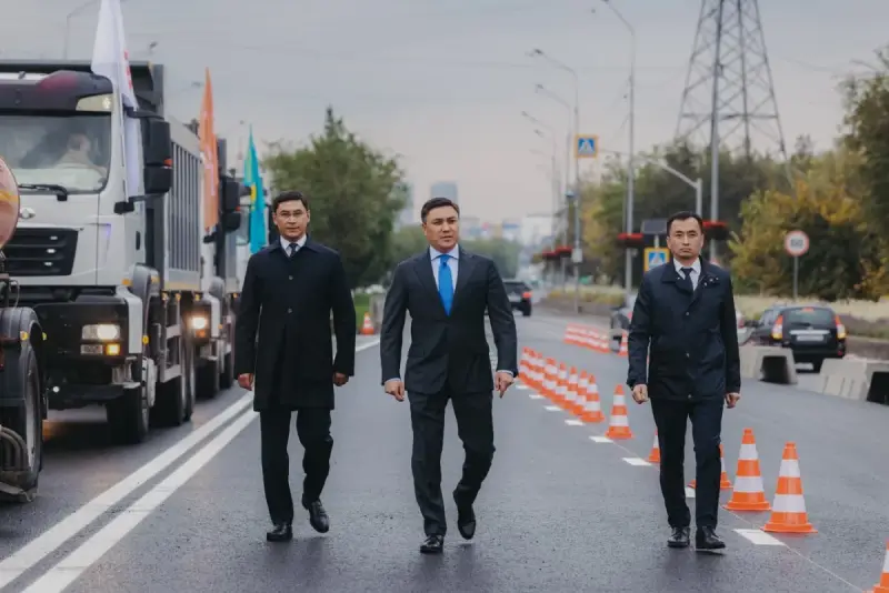 Поручение Президента: в Шымкенте открыли новую транспортную развязку