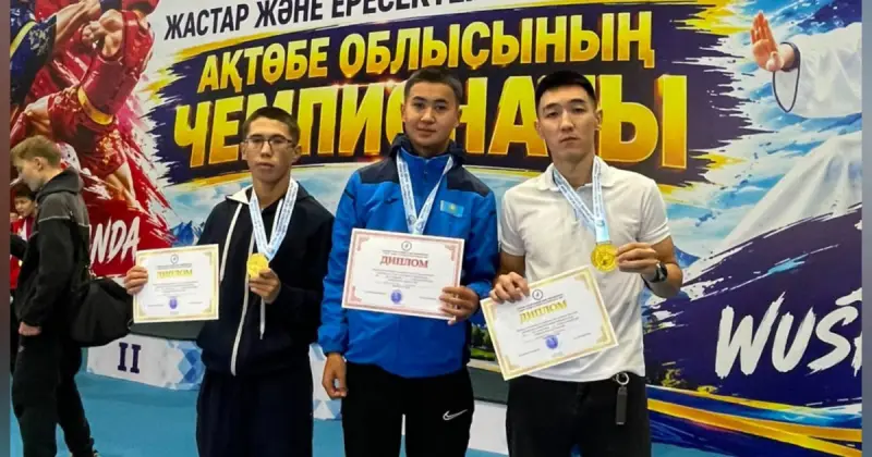  Ұлттық ұланның әскери қызметкерлері ушу-саньдадан облыстық чемпионатта 3 жүлде иеленді 