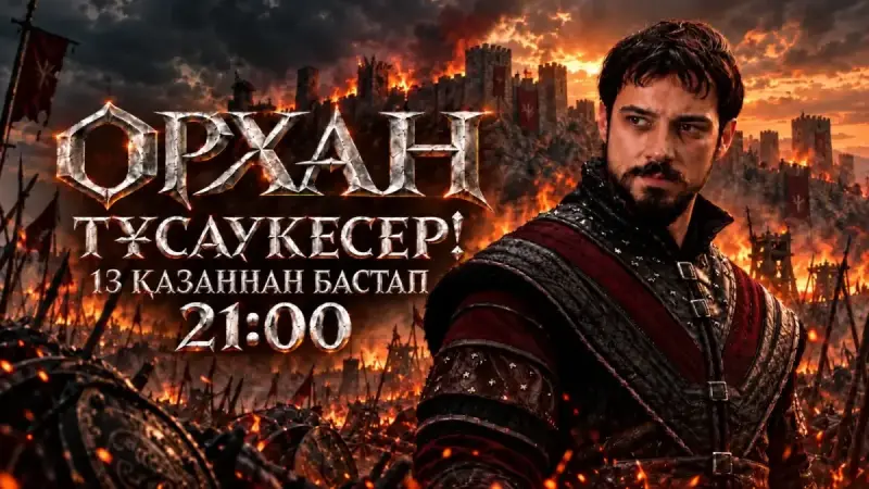 Тақ пен тағдыр тартысы: «Орхан» сериалы 13 қазанда эфирге шығады