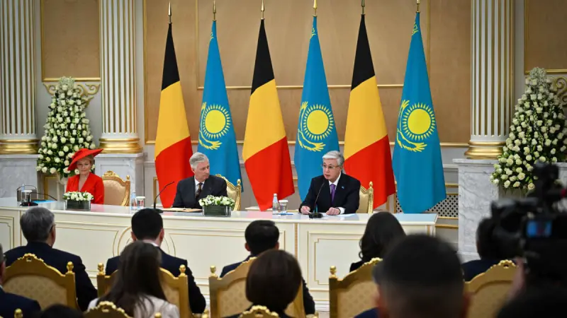 15 миллиард доллар инвестиция және ондаған жаңа келісім: Тоқаев пен король Филипп брифинг өткізді