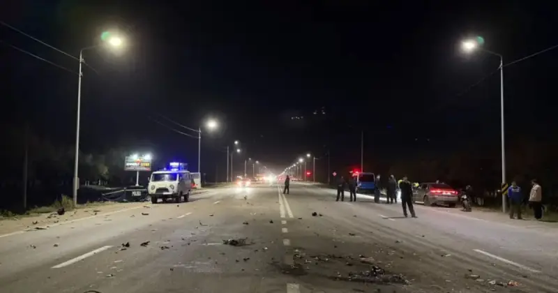  Қостанай облысында жантүршігерлік жол апаты болып, бір адам қаза тапты 