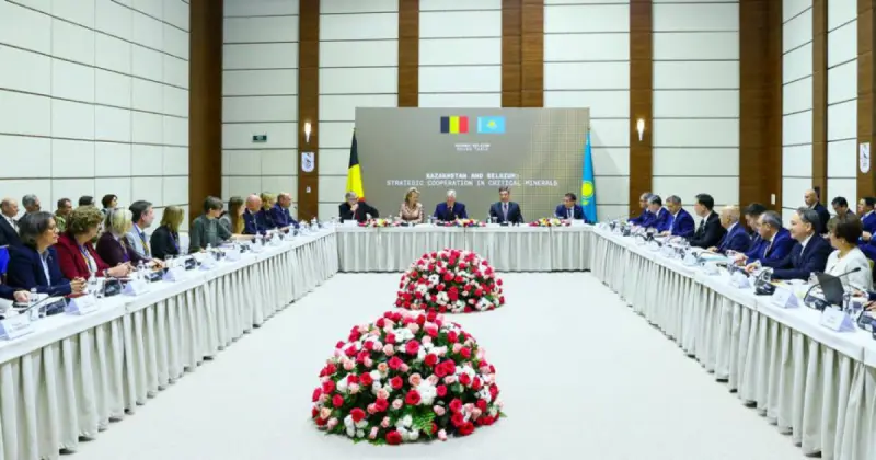  Қазақстан мен Бельгия сирек жер элементтерін игеру бойынша ынтымақтастықты дамытпақ 