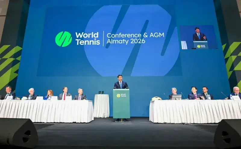 Аким Алматы Дархан Сатыбалды открыл заседание Генеральной ассамблеи World Tennis