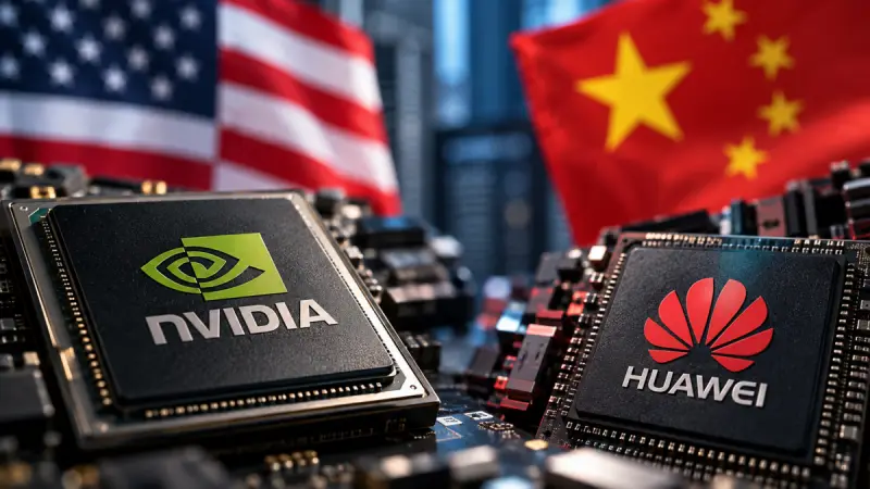 Nvidia теряет Китай: доля на рынке чипов для ИИ упала до 34%