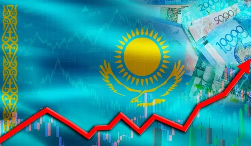 Рост ВВП Казахстана в реальном выражении составил 4,1%