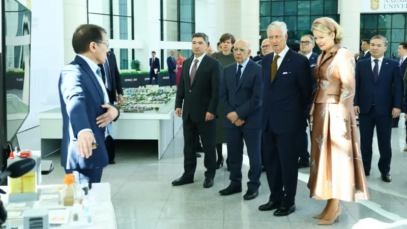 Бельгия королі мен патшайымын Қазақстанның қандай ғылыми жаңалықтары қызықтырды?