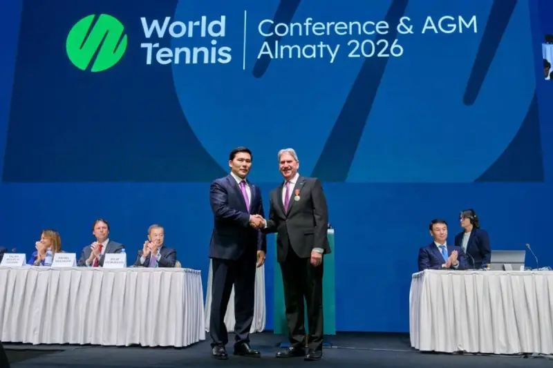 World Tennis президенті Дэвид Хаггерти II дәрежелі «Достық» орденімен марапатталды