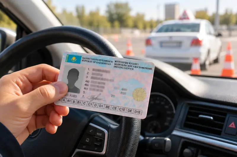 Сдать на права станет проще, но за ошибки придётся платить: МВД Казахстана готовит новые правила