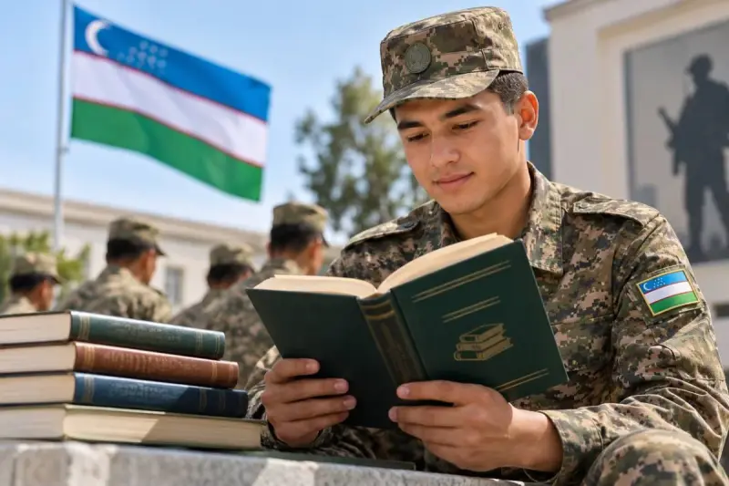 В Узбекистане победителям конкурса по чтению книг могут сократить службу в армии