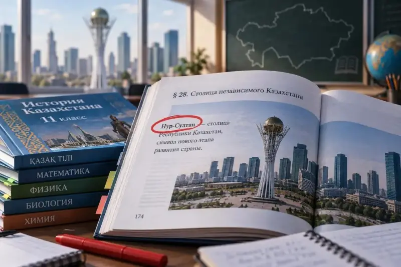 Оқулықтардағы "Нұр-Сұлтан" атауы қашан өзгереді?