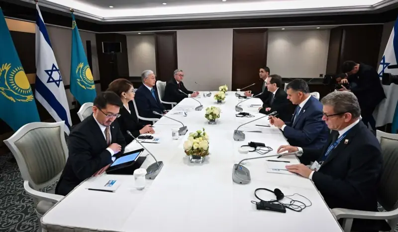 Тоқаев Израиль президентіне Таяу Шығыстағы қақтығыстарды дипломатия арқылы шешу қажеттігін айтты
