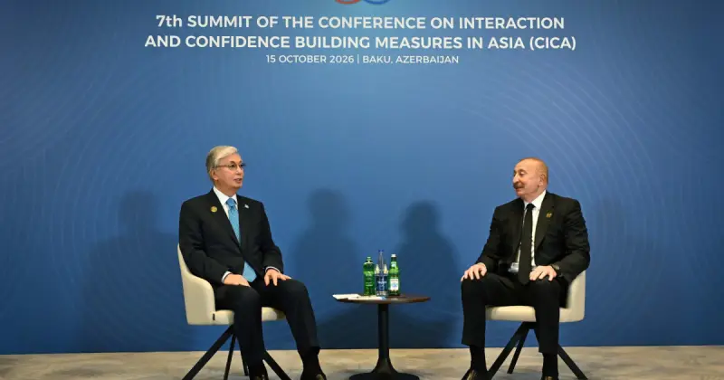  Қасым-Жомарт Тоқаев Әзербайжан Президенті Ильхам Әлиевпен кездесу өткізді 