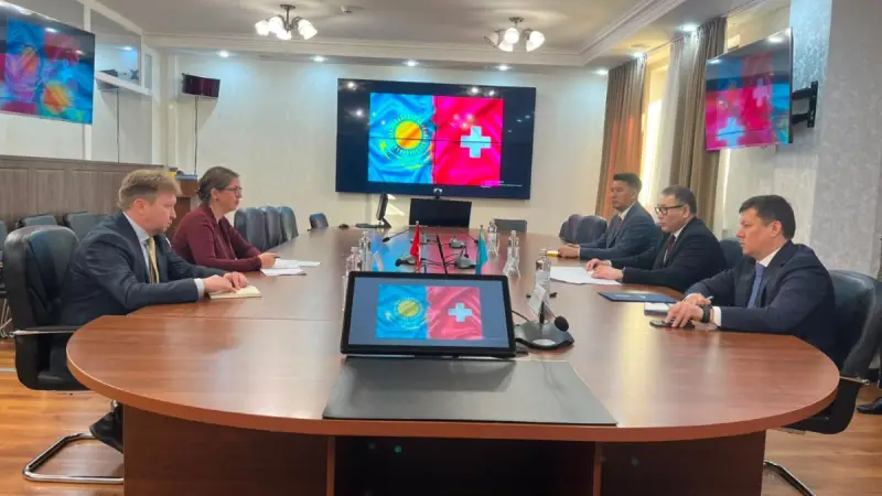 Казахстан намерен нарастить экспорт переработанной продукции в Швейцарию