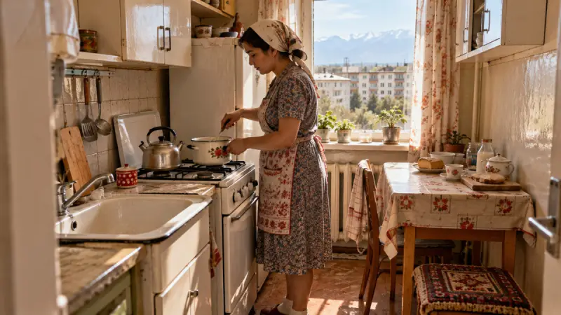 Как строили хрущёвки в Казахстане: почему экономили на кухнях и причём тут озеро Сайран