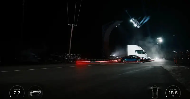  "Басқа көліктердің үстінен секіріп өте алады": Tesla жаңа спорткарын таныстырды (ВИДЕО) 