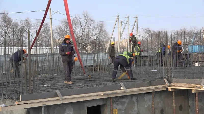 Қазақстанда құрылыс жұмыстарының көлемі ұлғайды