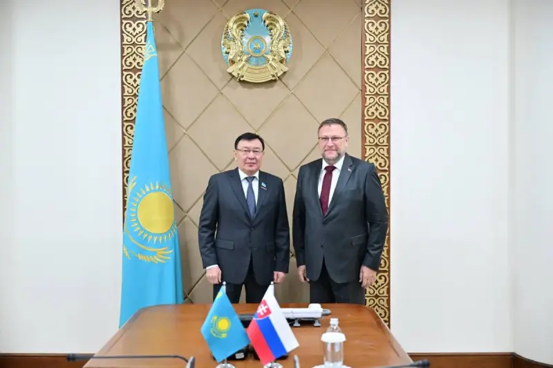 Казахстан и Словакия обсудили перспективы межпарламентского сотрудничества