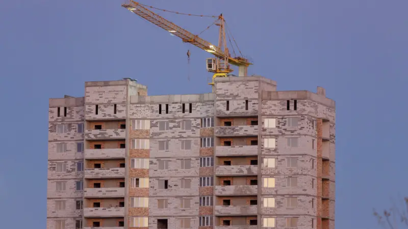 Объём строительных работ в Казахстане превысил 7,8 трлн тенге