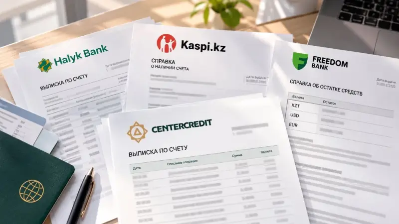 Как получить банковскую выписку бесплатно: сравнили Kaspi, Halyk, БЦК и Freedom