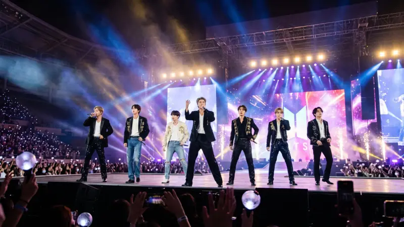 BTS могут выступить в Бишкеке осенью 2027 года