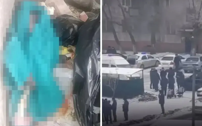 Семейде сәбиді қоқысқа тастаған бұрынғы полицей өмір бойына сотталды