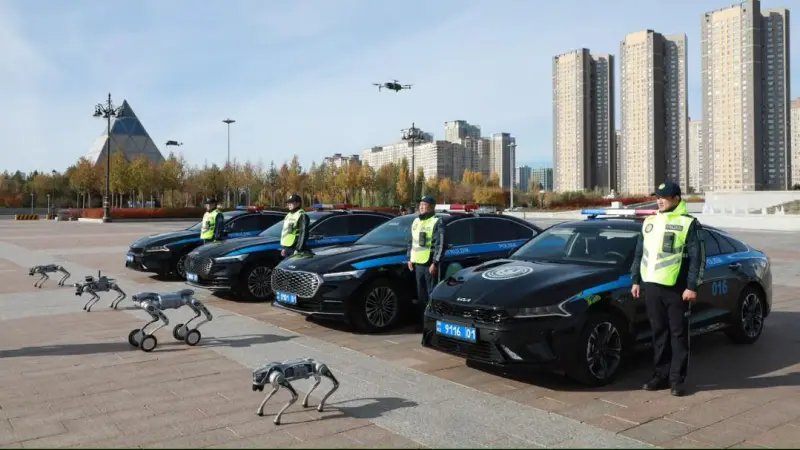 Астанада қоғамдық қауіпсіздікті төрт робот-ит бақылайды