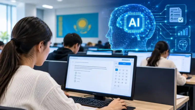 ҰБТ жүйесіне жасанды интеллект енгізілуі мүмкін