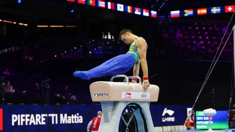 Нариман Курбанов спорттық гимнастикадан әлем чемпионатының финалына шықты