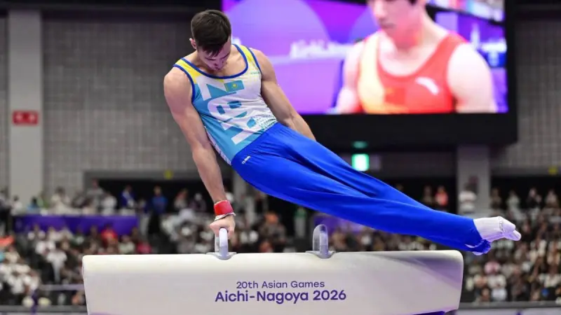 Два казахстанских гимнаста вышли в финал чемпионата мира в Роттердаме
