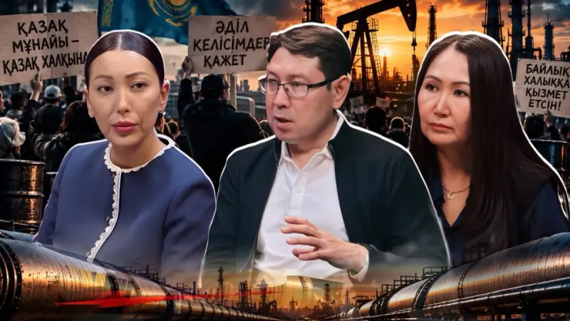 «Кому служит казахская нефть?» — политическое ток-шоу с Самал Ибраевой