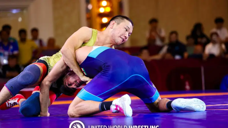 Мерей Базарбаев чемпион мира по вольной борьбе