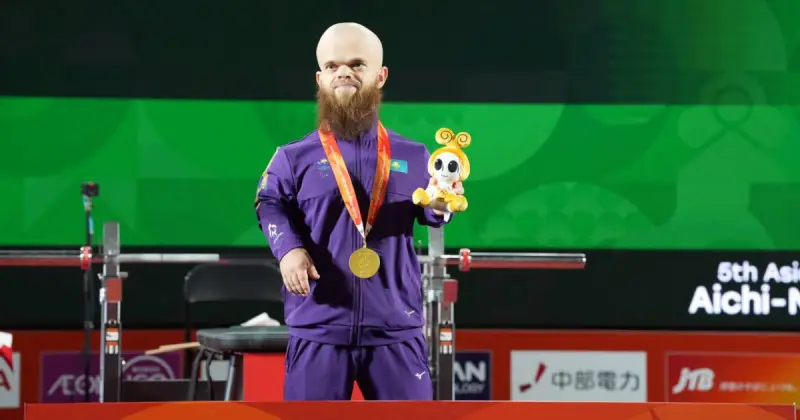  Давид Дегтярев Азия Пара ойындарының рекордын жаңартып, чемпион атанды 