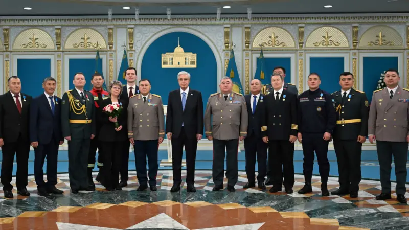 Тоқаев: Құтқарушылар – қауіпсіз Қазақстанның мызғымас тірегі