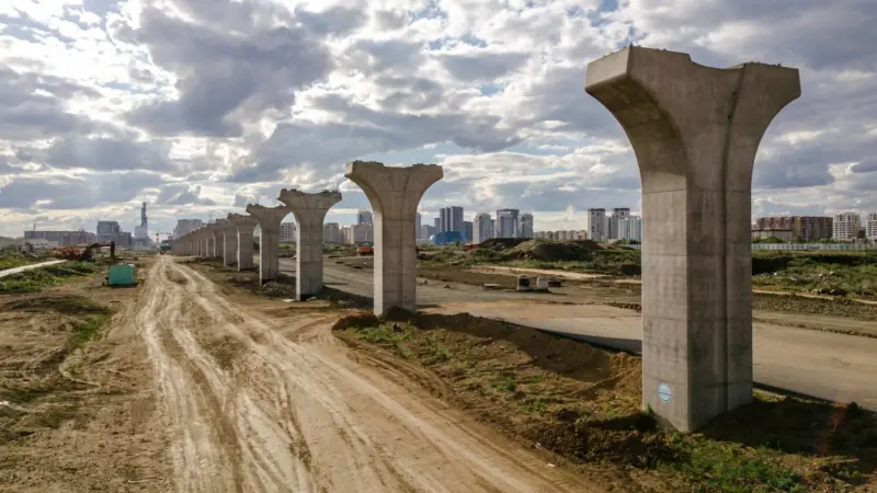 LRT продлевают до Косшы, Жагалау и вокзала «Астана-1»: как идут работы