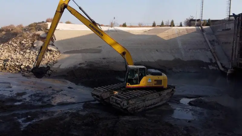 В 2 раза выше плана: в Жамбылской области очистили более 160 км каналов