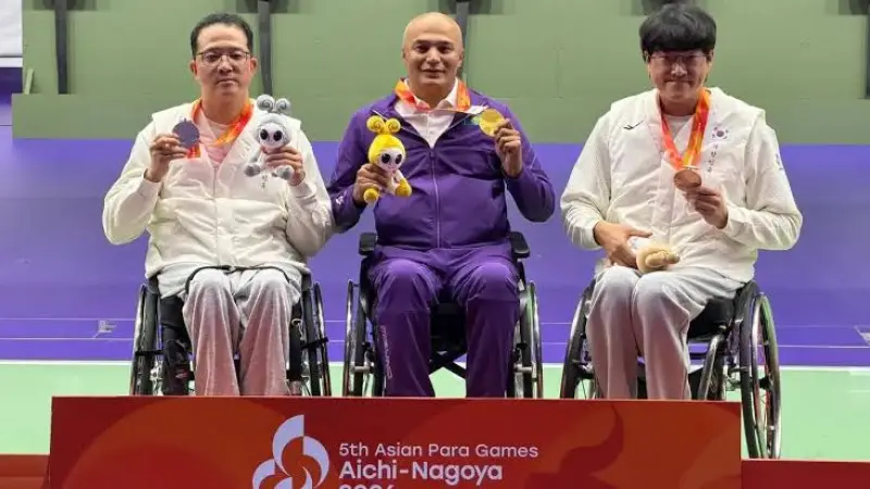 Еркін Ғаббасов Азиада-2026 пара ойындарының чемпионы атанды