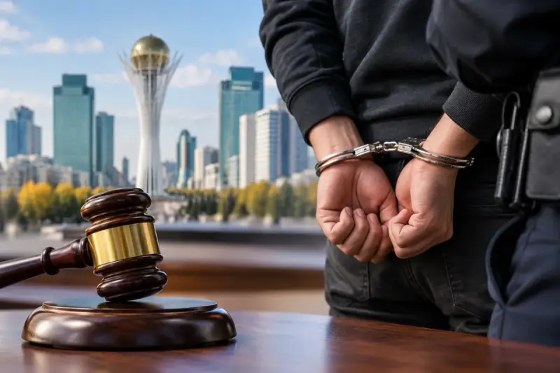 Жұрттың көзінше шешінген: Астанада ер адамға сот үкімі шықты