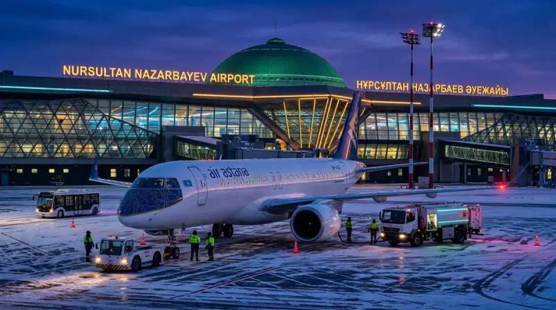 Казахстанцы смогут проходить контроль в аэропорту Астаны без документов