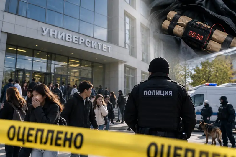 Переполох в Алматы: студентов трех университетов срочно эвакуировали – что произошло?